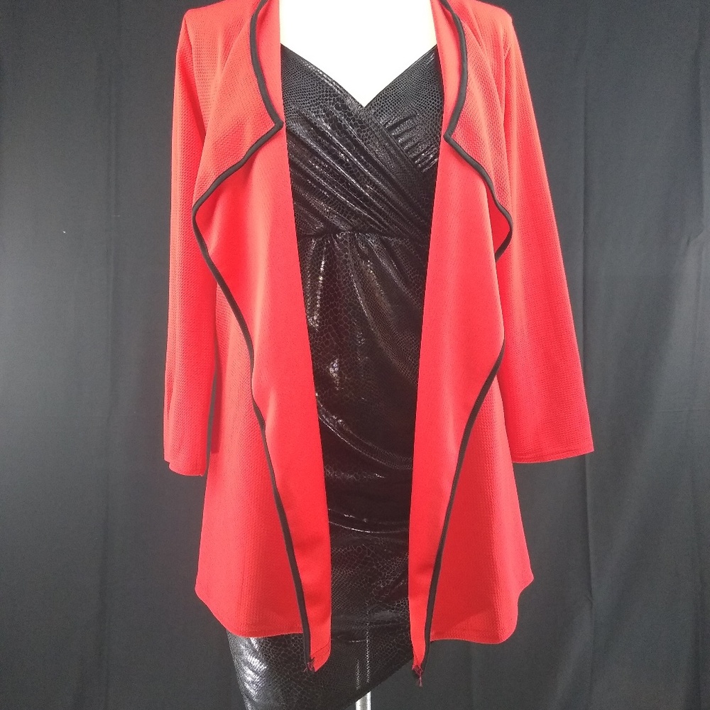 Red Women's sweater/ robe/ tunic